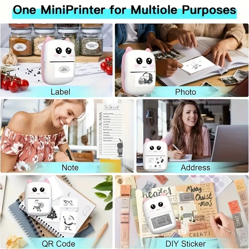 Mini Pocket Thermal Wireless Printer