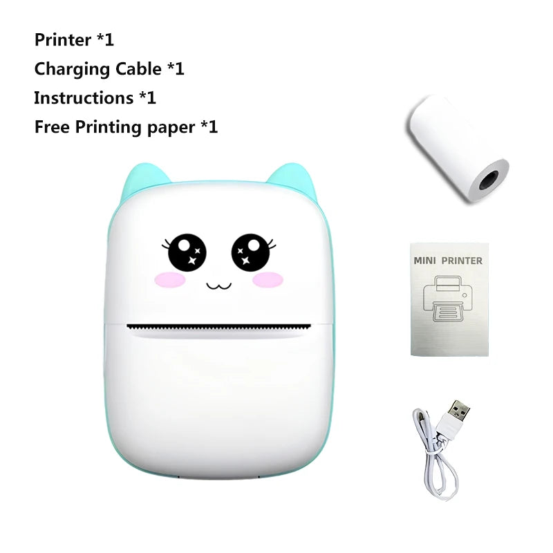 Mini Pocket Thermal Wireless Printer
