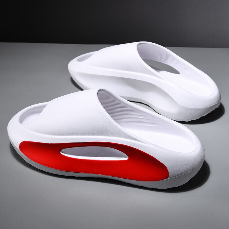 CloudWalk™ Thick-Soled EVA Slides – Ultra-Comfortable Non-Slip Unisex Beach & Home Sandals