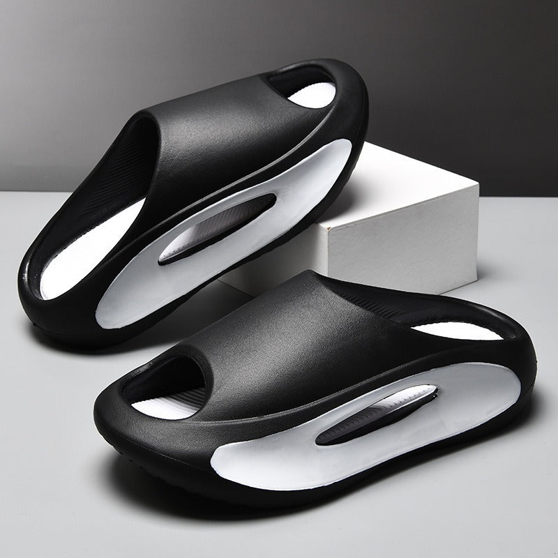 CloudWalk™ Thick-Soled EVA Slides – Ultra-Comfortable Non-Slip Unisex Beach & Home Sandals
