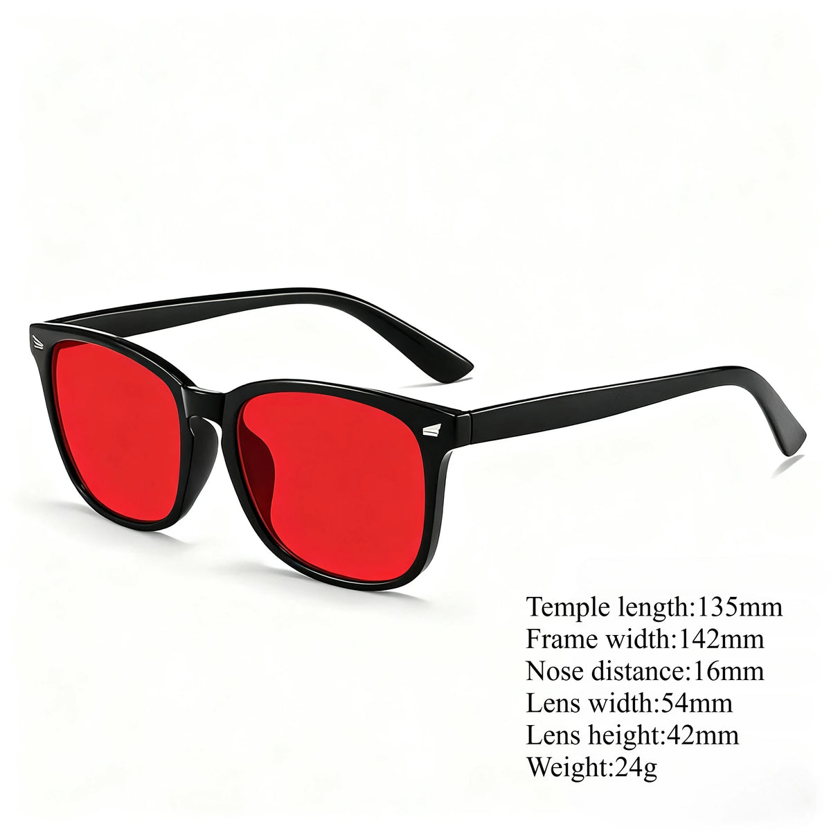 Advanced Red-Lens Sleep & Blue Light Blocking Glasses