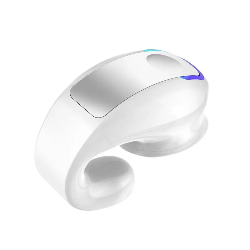 ™ Open-Ear Wireless Headphones – Bone Conduction Clip-On Bluetooth Headset with HD Mic