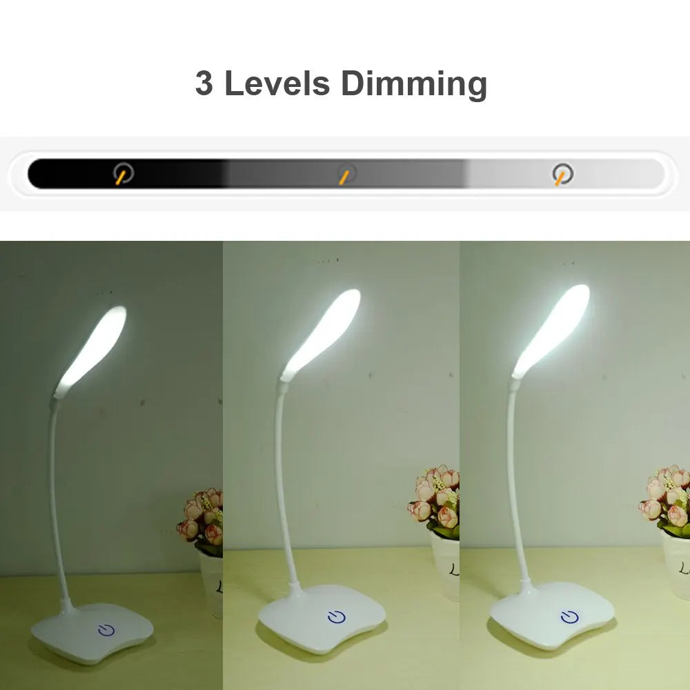 GlowFlex Mini Student Desk Lamp