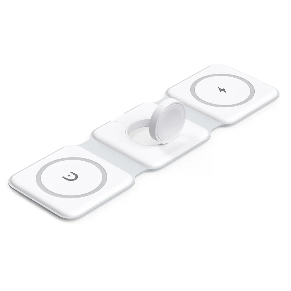 Premium 3-in-1 Foldable Magnetic Wireless Charger