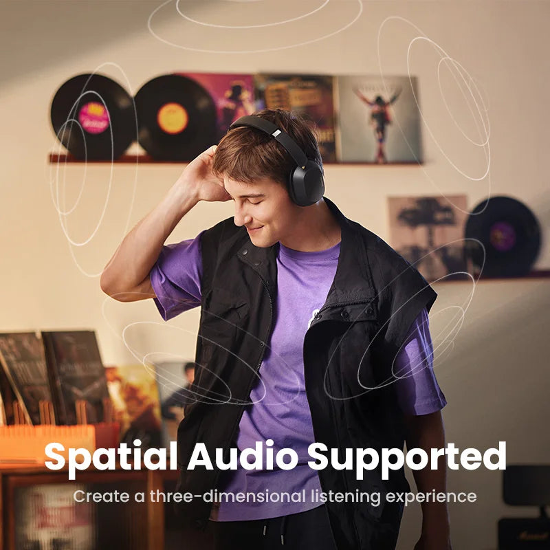 Pro ANC Wireless Headphones with Spatial Audio