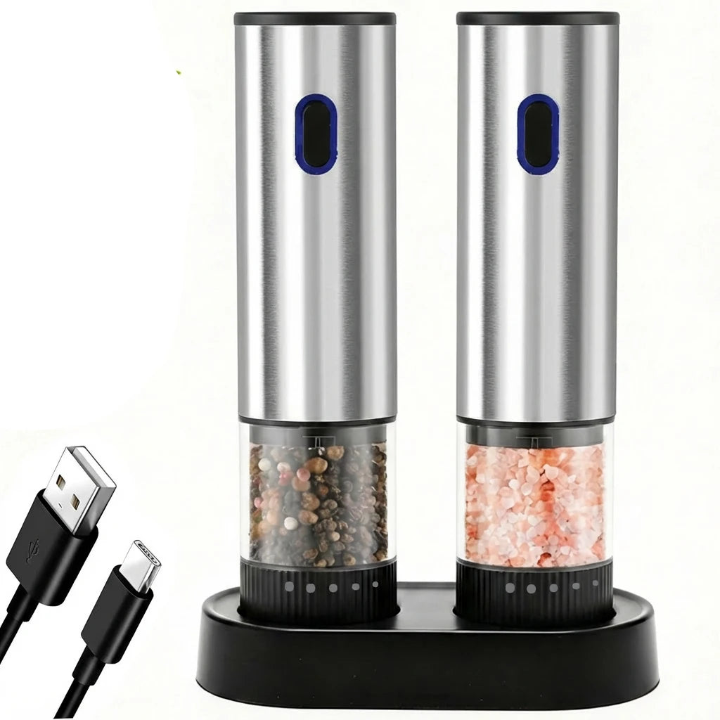 Rechargeable Electric Salt & Pepper Grinder