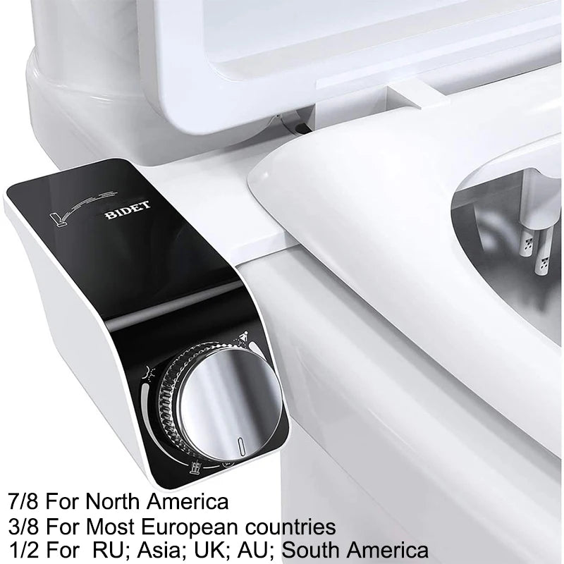 Wash Pro: Dual-Nozzle Luxury Bidet Attachment