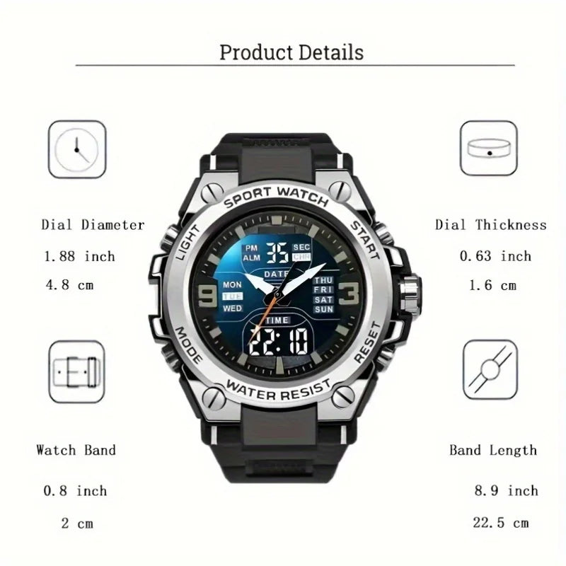 Tactix Dual-Display Sport Watch