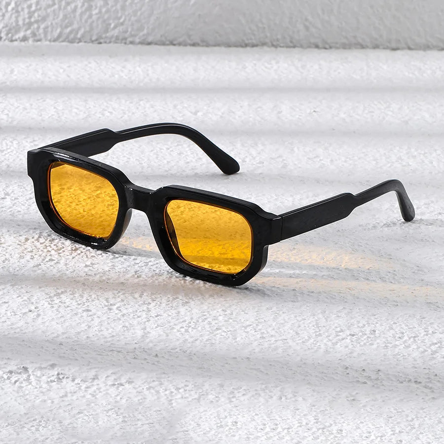 ANLUAN Vintage Monaco – Luxury Rectangle Frame Sunglasses