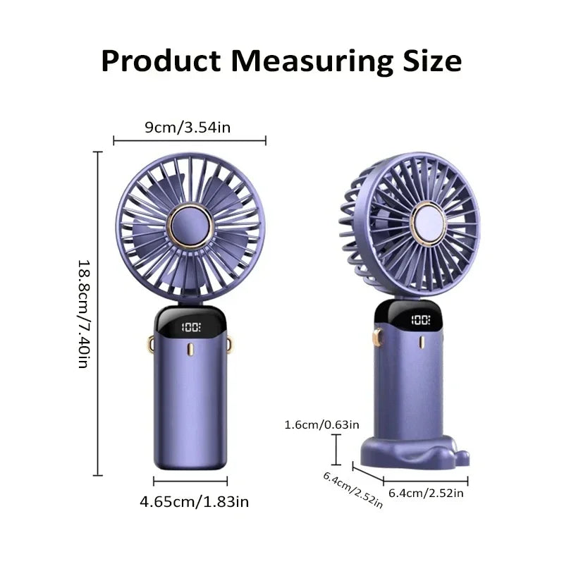PocketBreeze 5-Speed Smart Mini Fan