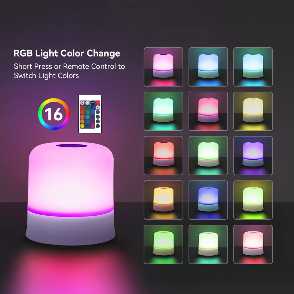 GlowPod RGB Wireless Bedside Lamp