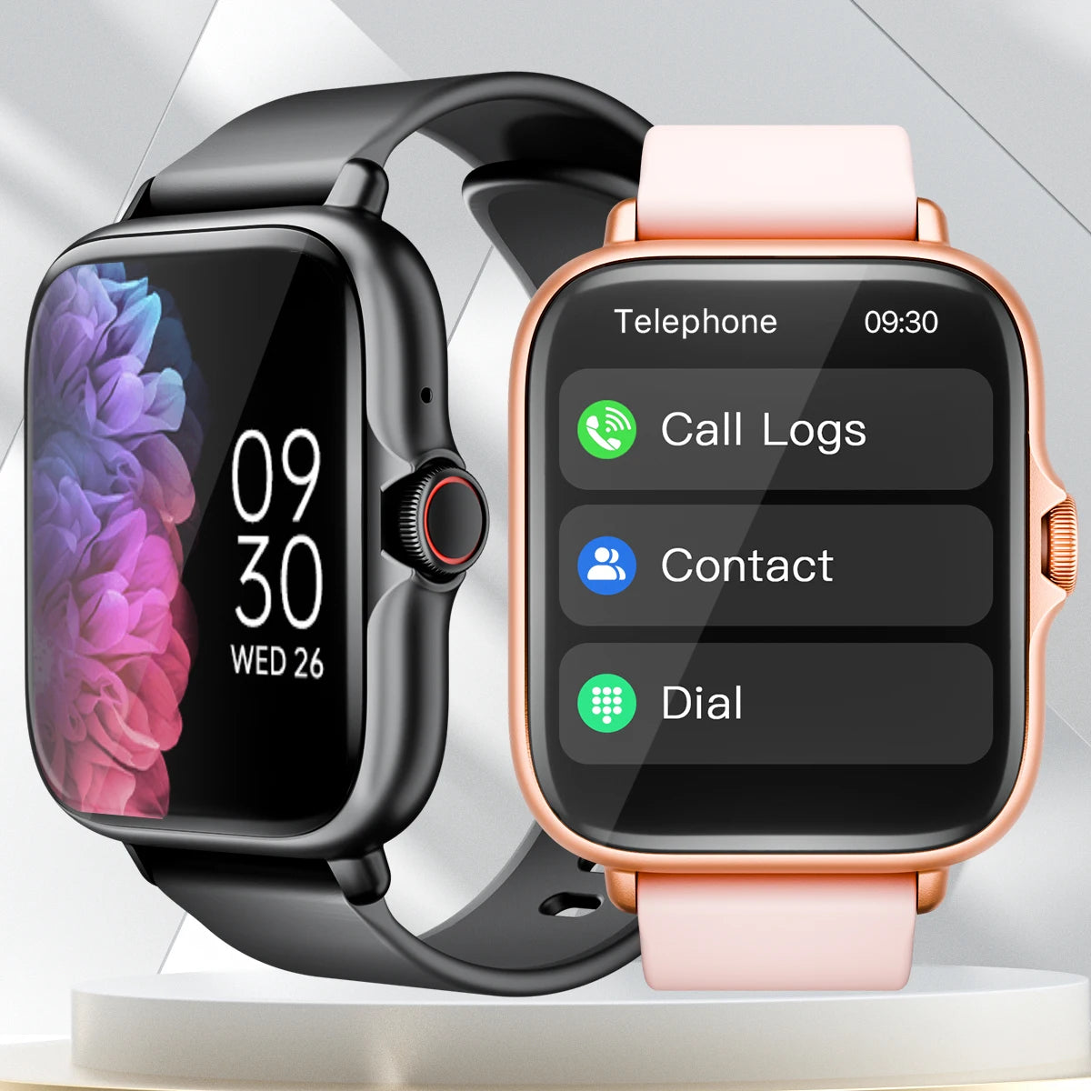 SmartWatch Pro 1.83" – Bluetooth Call, Fitness Tracker & Smart Notifications for iPhone & Android