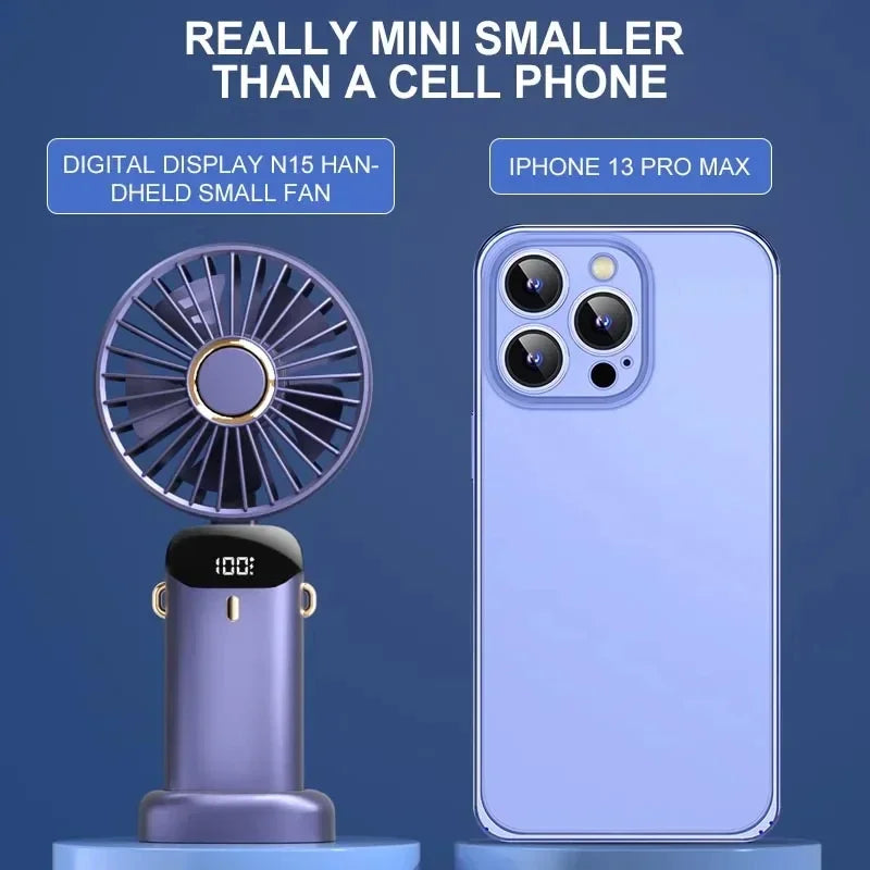 PocketBreeze 5-Speed Smart Mini Fan