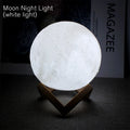 LunaGlow Wireless Moon Lamp