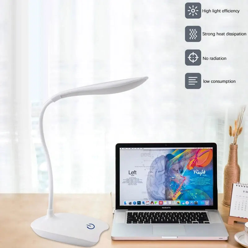 GlowFlex Mini Student Desk Lamp