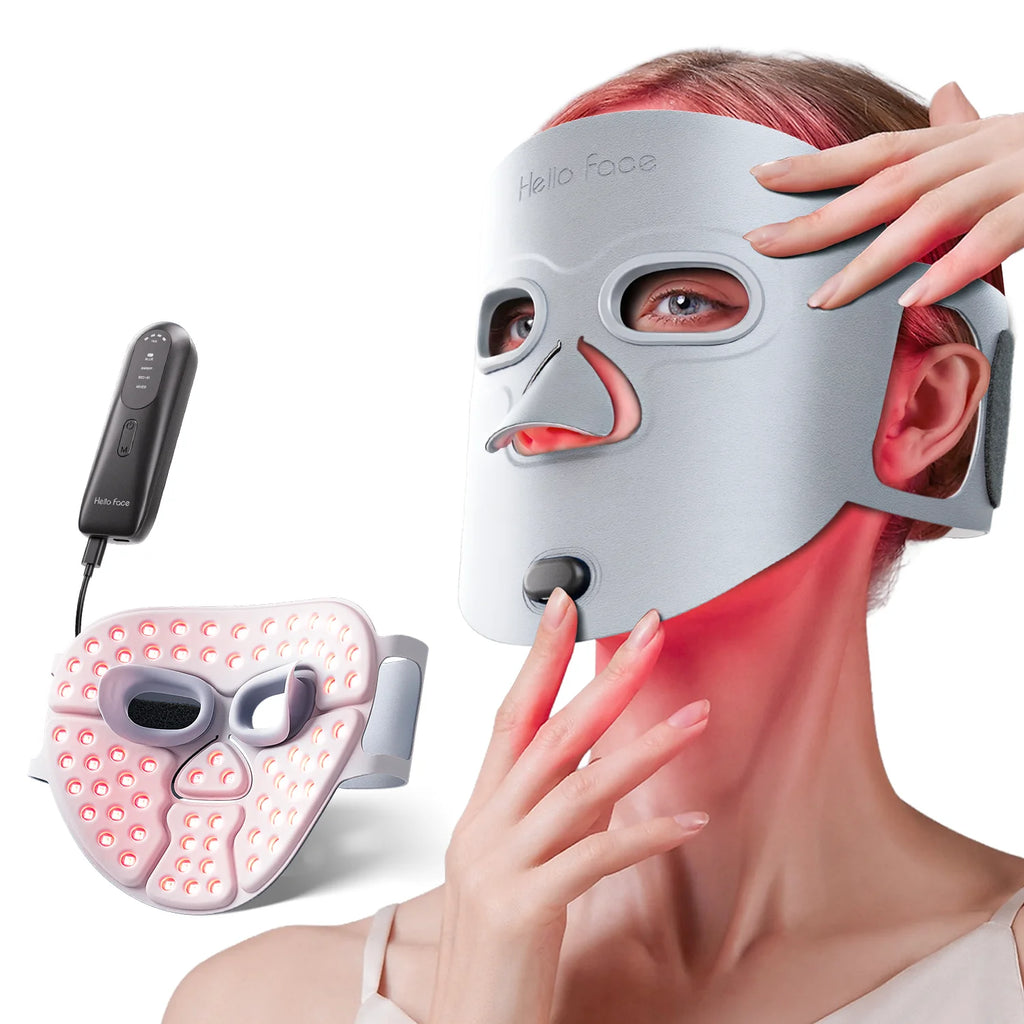 Glow Pro: 3D Wireless LED Light Therapy Mask