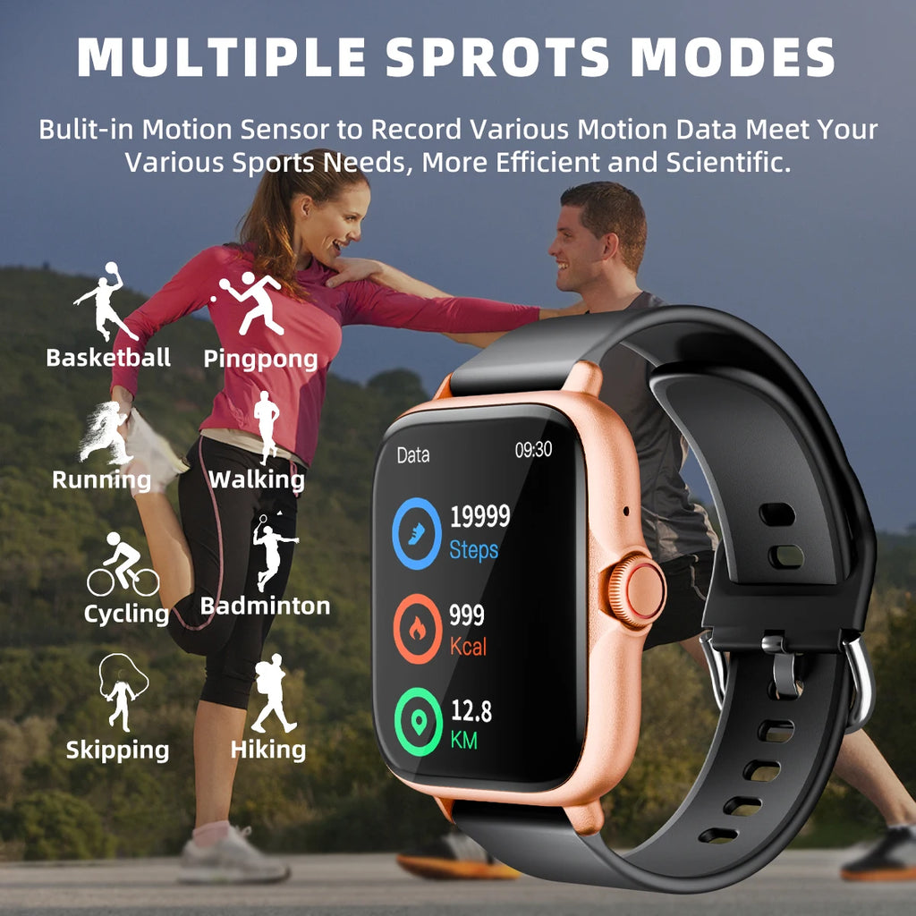 SmartWatch Pro 1.83" – Bluetooth Call, Fitness Tracker & Smart Notifications for iPhone & Android