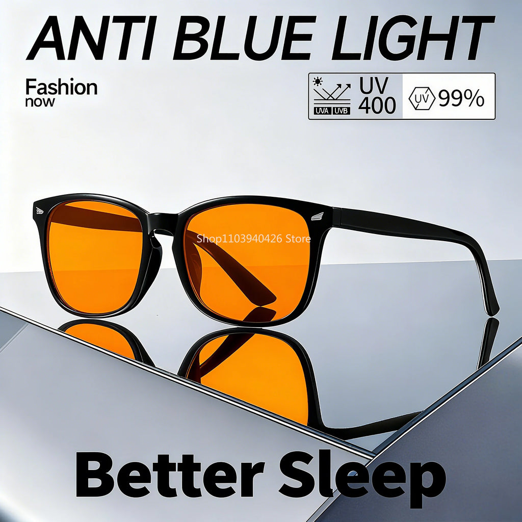 Advanced Red-Lens Sleep & Blue Light Blocking Glasses