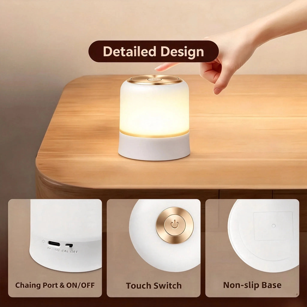 GlowPod RGB Wireless Bedside Lamp