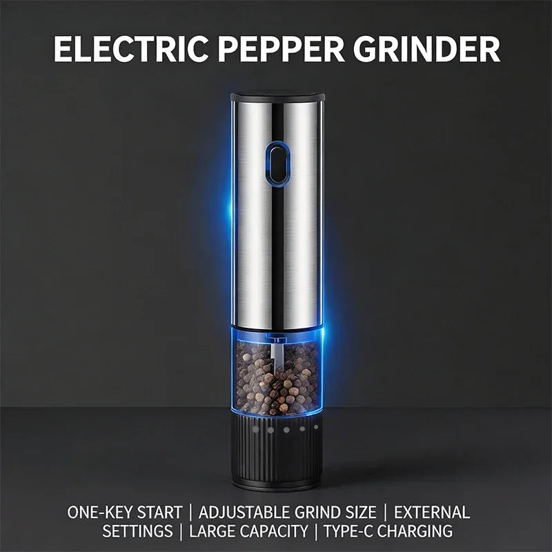 Rechargeable Electric Salt & Pepper Grinder